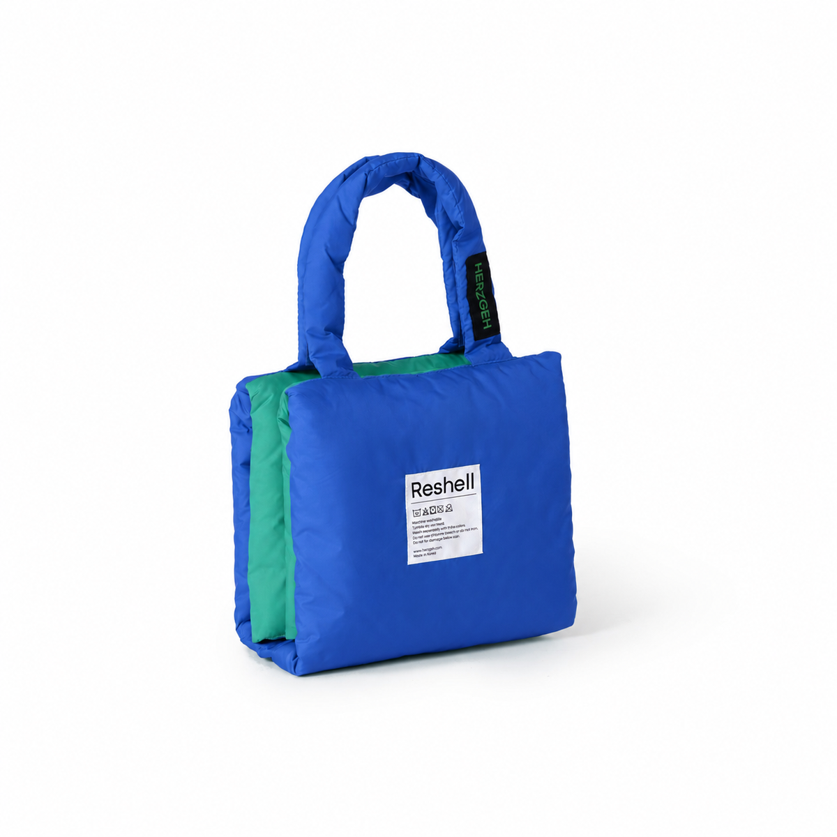 Foldable Two-Tone Picnic Mat - Blue